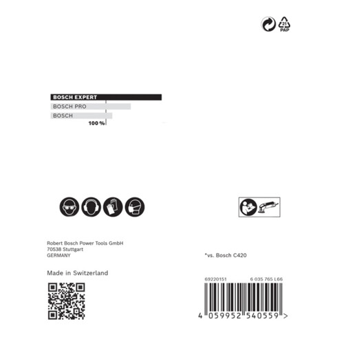 Bosch EXPERT M480 Schleifnet für Deltaschleifer 93mm G 100 5-tlg. für Deltaschleifer