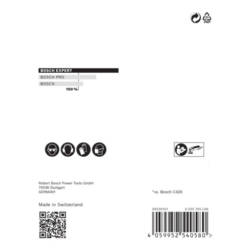 Bosch EXPERT M480 Schleifnet für Deltaschleifer 93mm G 180 5-tlg. für Deltaschleifer