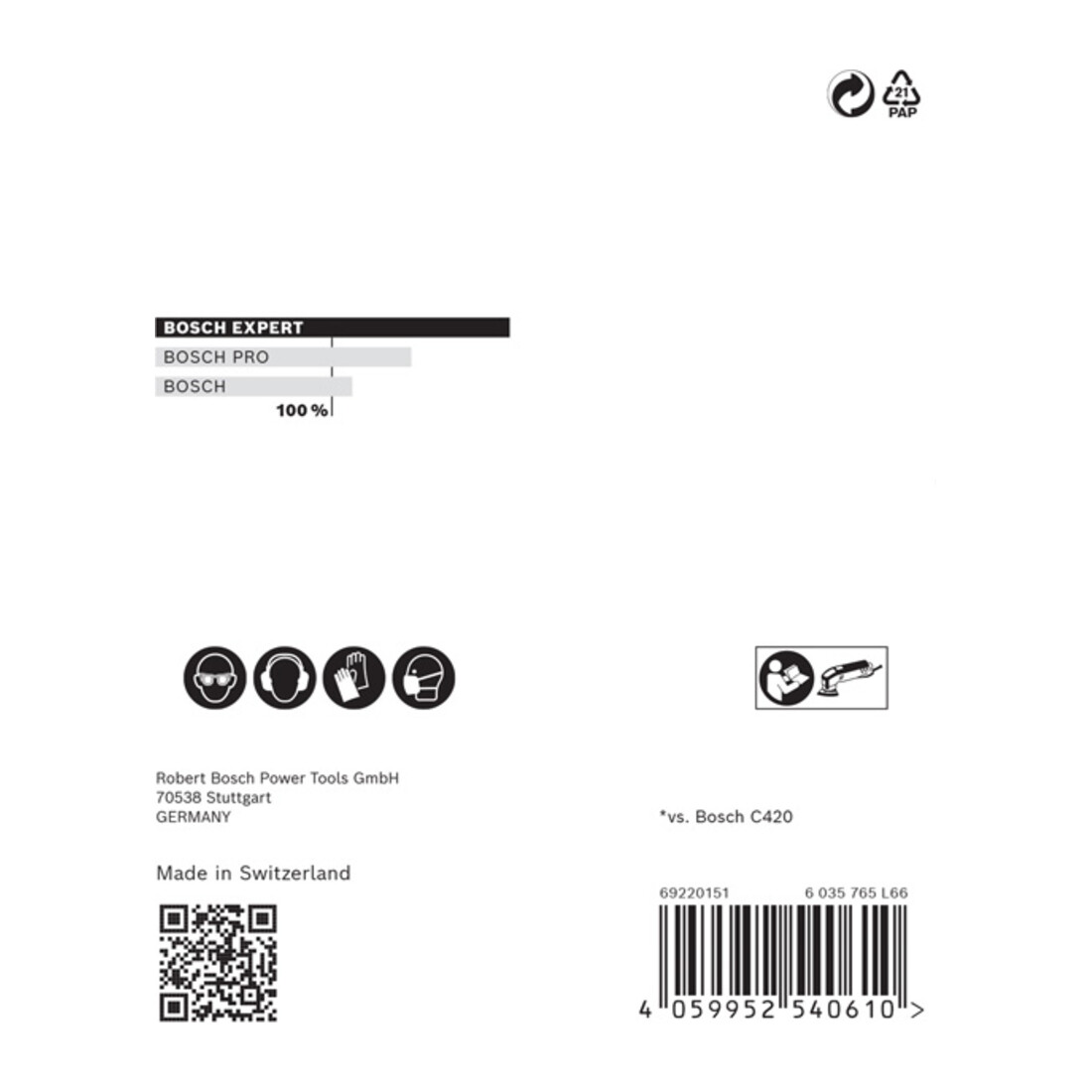 Bosch EXPERT M480 Schleifnet für Deltaschleifer 93mm G 320 5-tlg. für Deltaschleifer