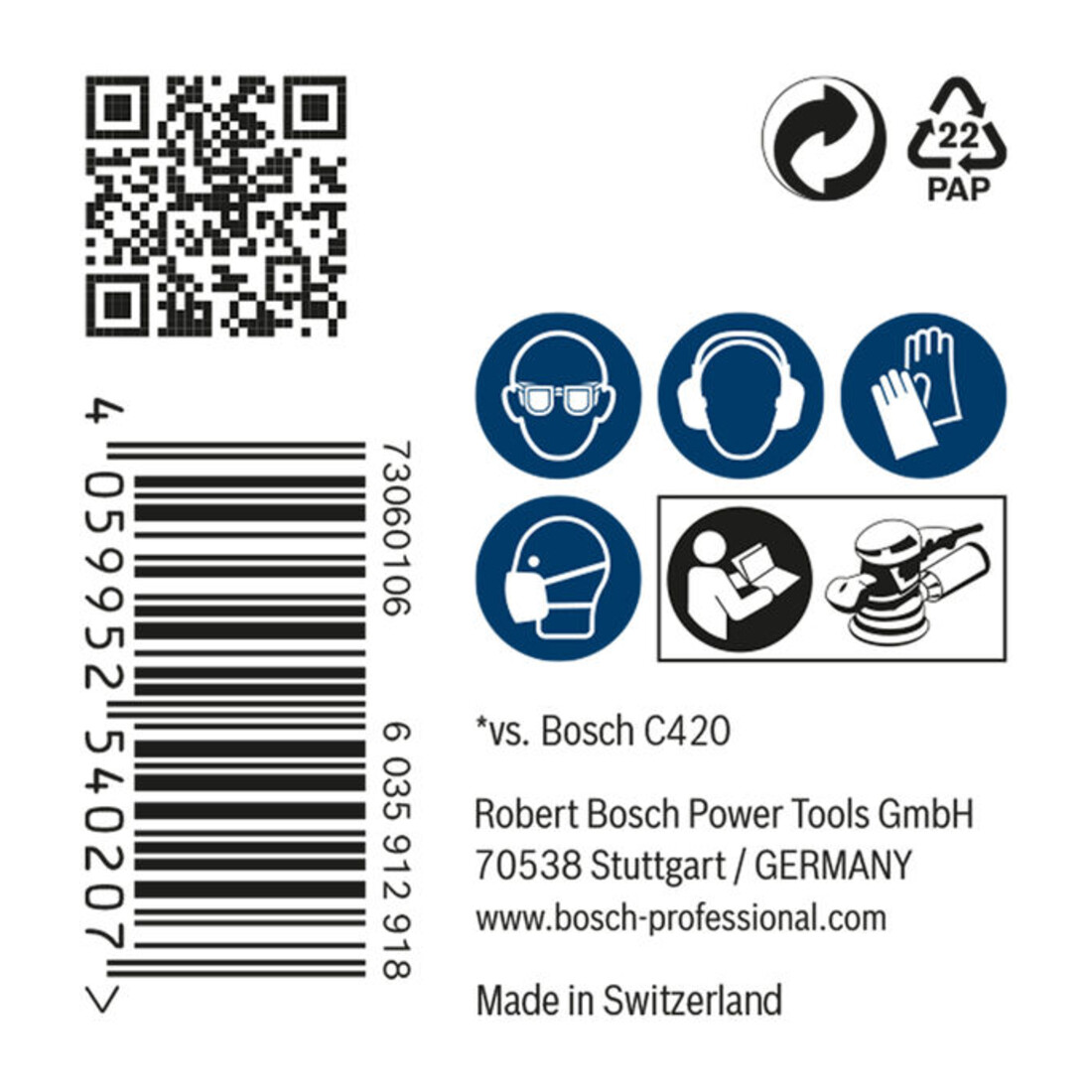 Bosch Expert M480 Schleifnetz für Exzenterschleifer