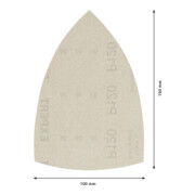 Bosch EXPERT M480 Schleifnetz, 100 x 150 mm, G 120-2