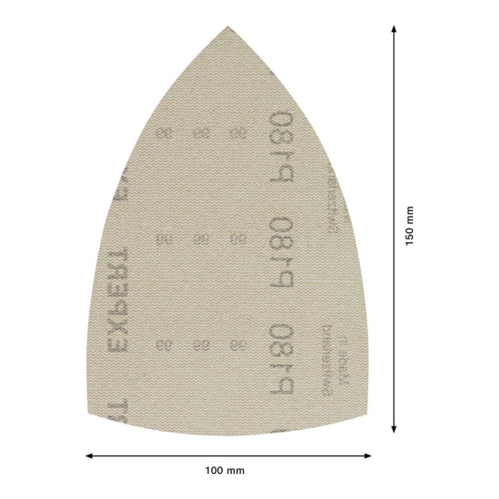 Bosch EXPERT M480 Schleifnetz, 100 x 150 mm, G 180