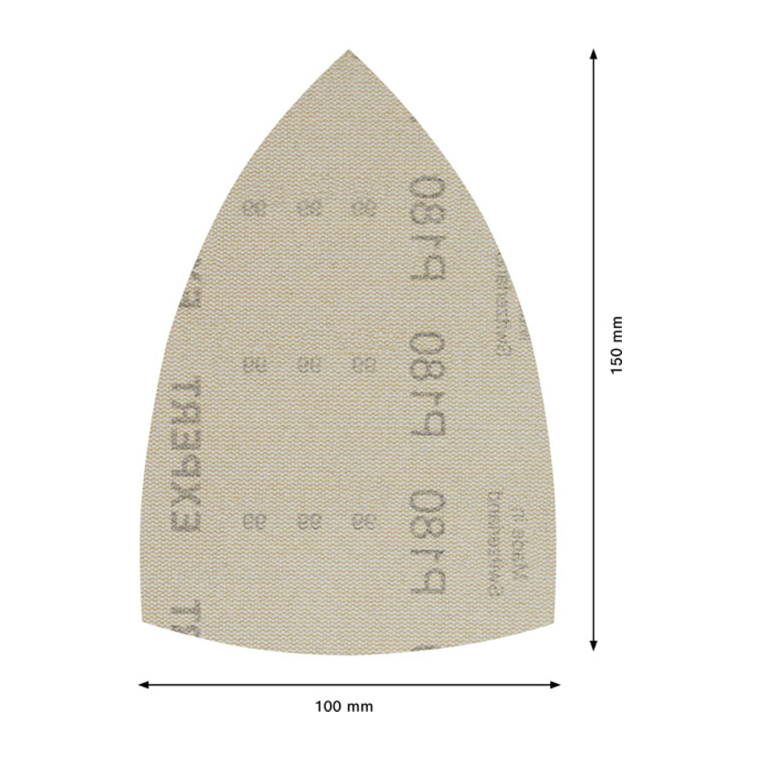 Bosch EXPERT M480 Schleifnetz, 100 x 150 mm, G 180