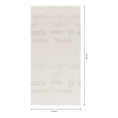 Bosch EXPERT M480 Schleifnetz, 115 x 107 mm, G 120