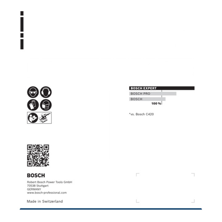 Bosch EXPERT M480 Schleifnetz, 115 x 107 mm, K 80