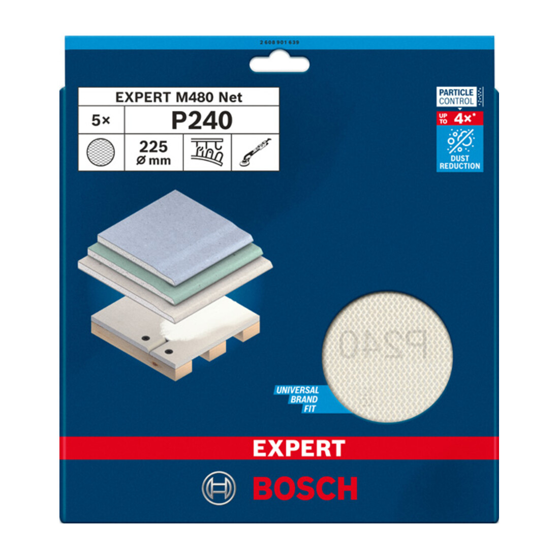 Bosch EXPERT M480 Schleifnetz