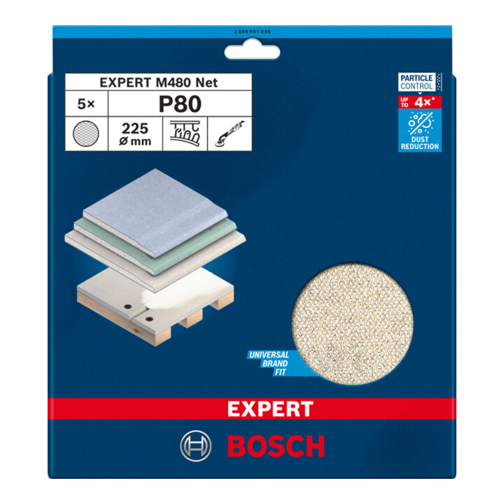 Bosch EXPERT M480 Schleifnetz