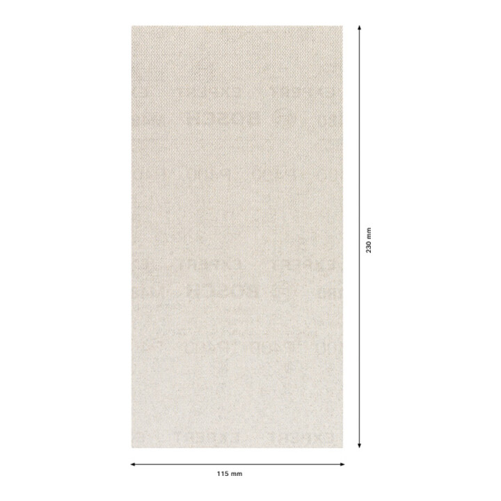 Bosch Expert M480 Schleifnetz für Schwingschleifer, 115 x 230 mm, G 100
