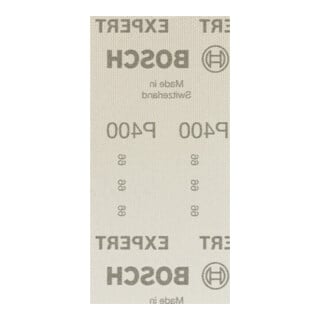 Bosch Expert M480 Schleifnetz für Schwingschleifer, 93 x 186 mm, G 400