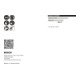 Bosch EXPERT M480 Schleifnetz-Set, 115 x 107 mm, G 80/120/180-5
