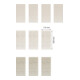 Bosch EXPERT M480 Schleifnetz-Set 115 x 230mm 10 Stück für Exzenterschleifer-4