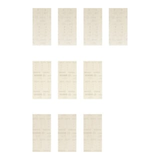 Bosch EXPERT M480 Schleifnetz-Set 93 x 186mm 10 Stück für Exzenterschleifer