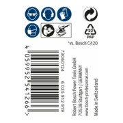 Bosch EXPERT M480 Schleifnetzrolle 115mm 5m G 150 für Handschleifen-5