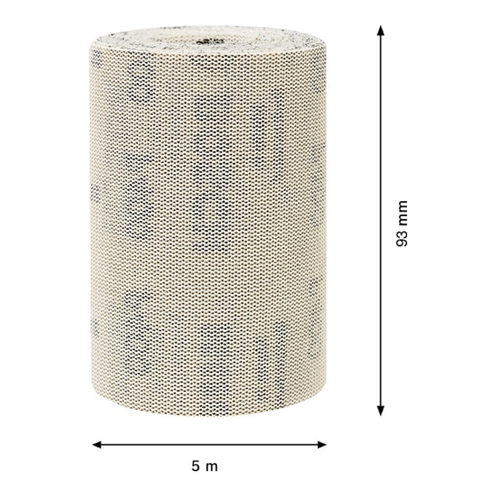 Bosch EXPERT M480 Schleifnetzrolle 93mm 5m G 400 für Handschleifen