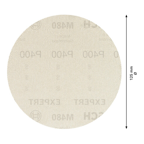 Bosch Expert M480 schuurnet voor excentrische schuurmachine