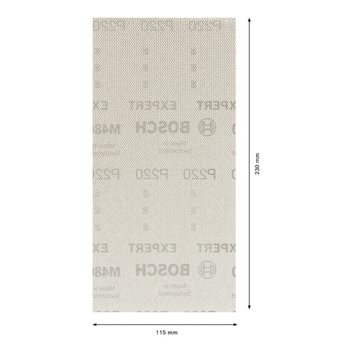 Bosch Expert M480 Schuurnet voor excenterschuurmachine, 115 x 230 mm, G 220