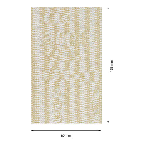Bosch EXPERT M480 schuurnet voor vlakschuurmachine 80 x 133mm G 240 10-delig voor excentrische schuurmachine