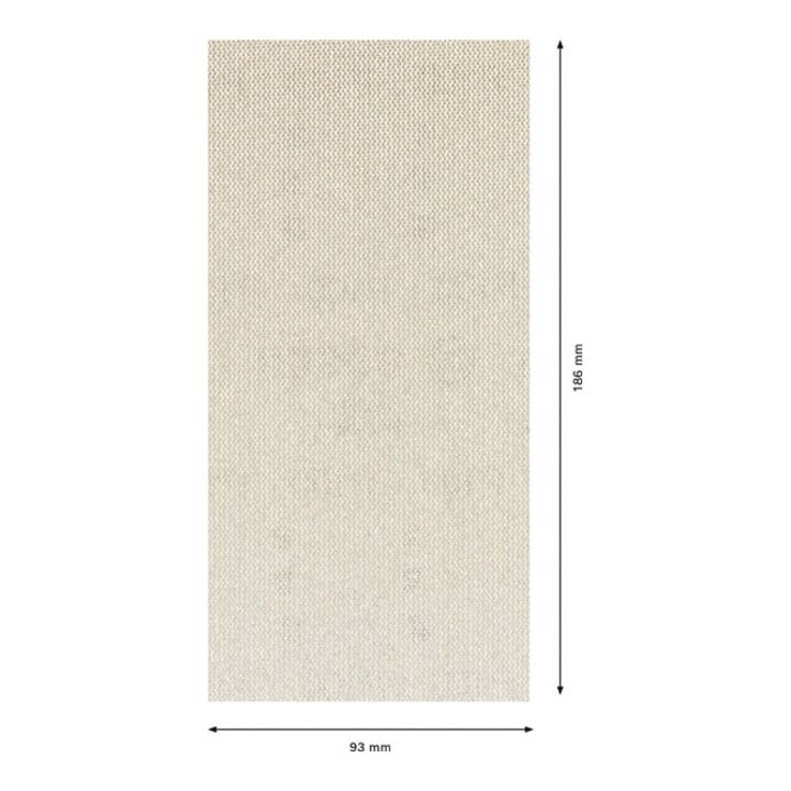 Bosch Expert M480 schuurnet voor vlakschuurmachine, 93 x 186 mm, G 100