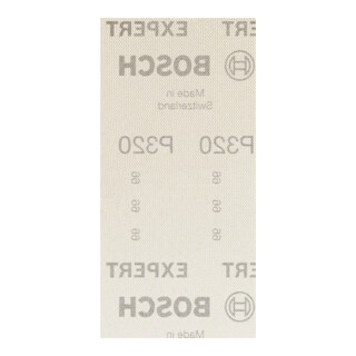 Bosch Expert M480 schuurnet voor vlakschuurmachine, 93 x 186 mm, G 320