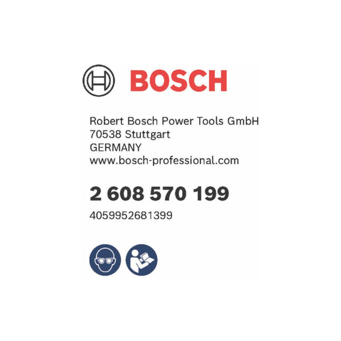 Bosch EXPERT Mâchoire de presse compacte, U25