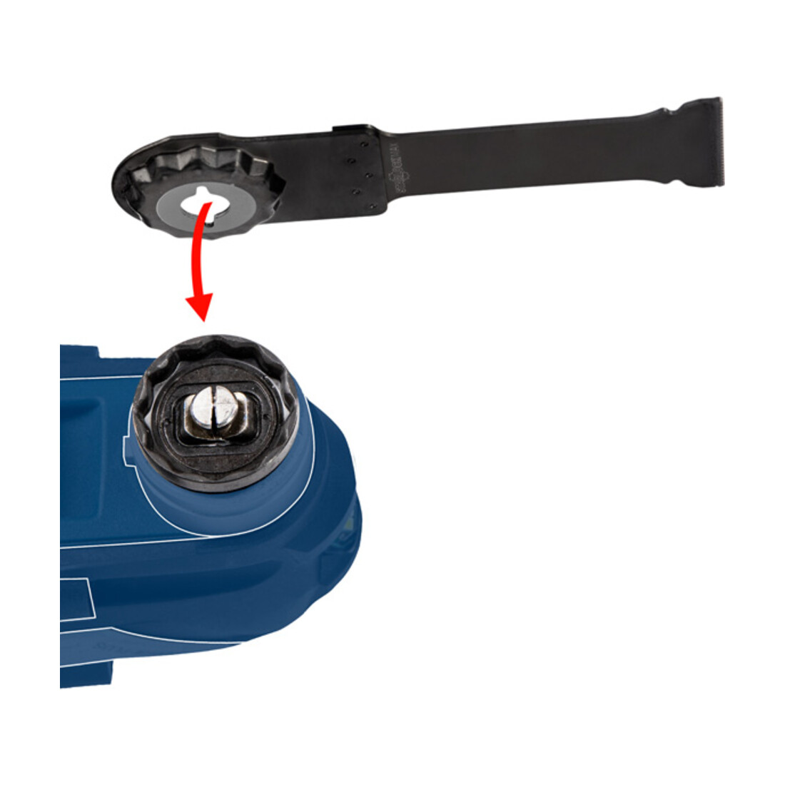 Bosch EXPERT MAII 32 AIT MetalMax invalzaagblad, 32 x 70 mm