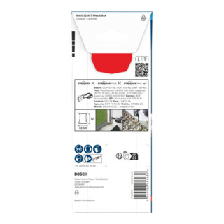 Bosch EXPERT MAII 32 AIT MetalMax lame de scie plongeante, 32 x 70 mm