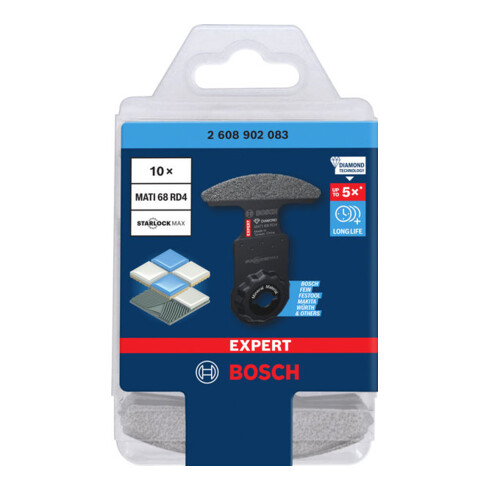 Bosch EXPERT MATI 68 RD4 Hoekmes, 68 x 30 mm, 10-dlg.