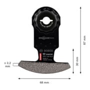 Bosch EXPERT MATI 68 RD4 Hoekmes, 68 x 30 mm, 10-dlg.-4