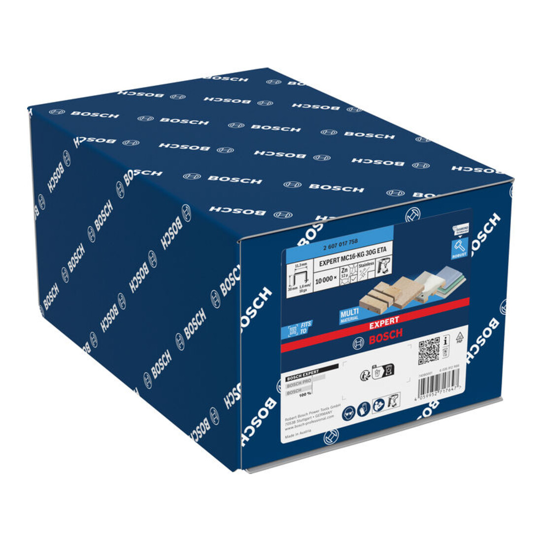 Bosch EXPERT MC16-KG 30G ETA agrafe couronne avec dos moyen, 1,6/16 g, 30 mm