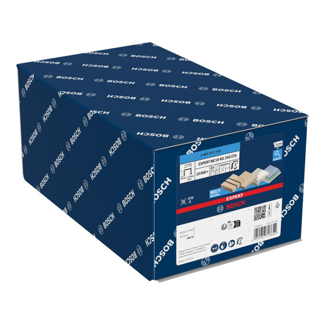Bosch EXPERT MC16-KG 35G ETA kroonspeld met middelrug, 1,6/16 g, 35 mm