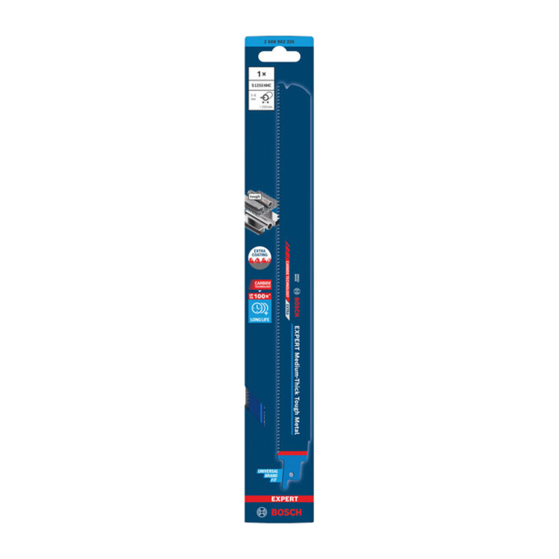 Bosch EXPERT Medium-Dik Stevig Metaal S1255HHC reciprozagenblad