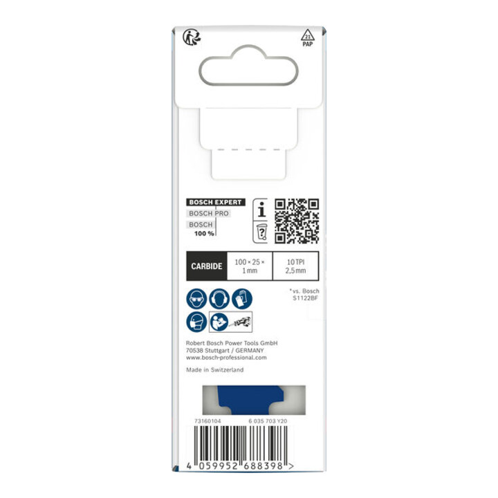 Bosch EXPERT Medium-Dik Stevig Metaal S555HHC reciprozaagblad