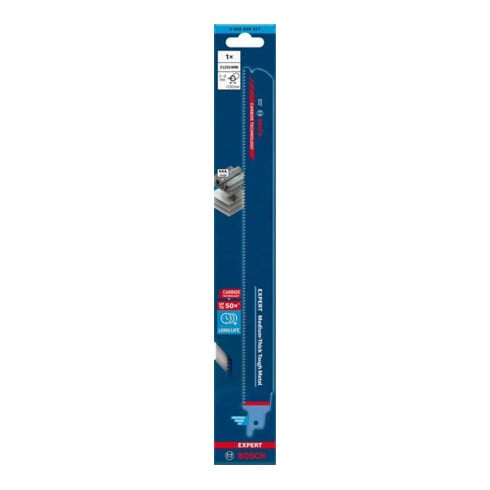 Bosch EXPERT "middelhard metaal" S 1255 HHM reciprozaagblad