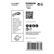 Bosch EXPERT MetalMax AIZ 32 AIT Blätte für Multifunktionswerkzeuge 40 x 32mm 10 Stück für oszillierende Multifunktionswerkzeuge