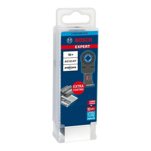 Bosch EXPERT MetalMax AIZ 32 AIT Blätte für Multifunktionswerkzeuge 40 x 32mm 10 Stück für oszillierende Multifunktionswerkzeuge
