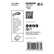 Bosch EXPERT MetalMax AIZ 32 AIT Blätte für Multifunktionswerkzeuge 40 x 32mm 10 Stück für oszillierende Multifunktionswerkzeuge-4