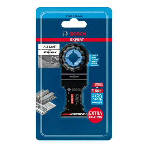 Bosch EXPERT MetalMax AIZ 32 AIT Messen voor multifunctioneel gereedschap 40 x 32mm 10 stuks voor oscillerend multifunctioneel gereedschap