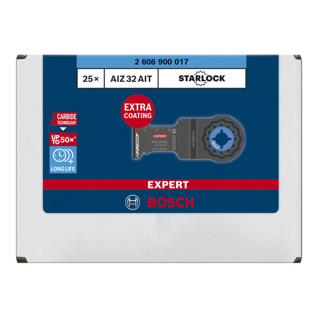 Bosch EXPERT MetalMax AIZ 32 AIT Messen voor multifunctioneel gereedschap 40 x 32mm voor oscillerend multifunctioneel gereedschap
