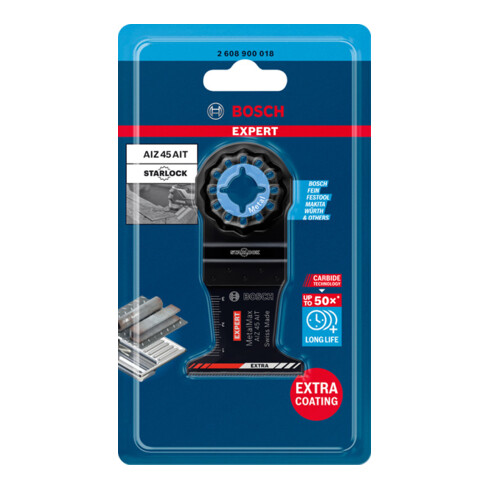 Bosch Expert MetalMax AIZ 45 AIT Lame pour outils multifonctions, 45 mm
