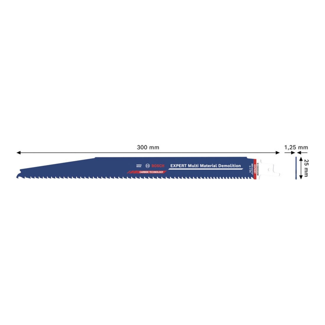 Bosch EXPERT Multi Material afbraamschacht S1269XHM, 10-dlg.