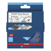 Bosch EXPERT Multi Material Carbide-Topfscheibe fein, flach, X-LOCK, 115 mm, 22,23 mm-2
