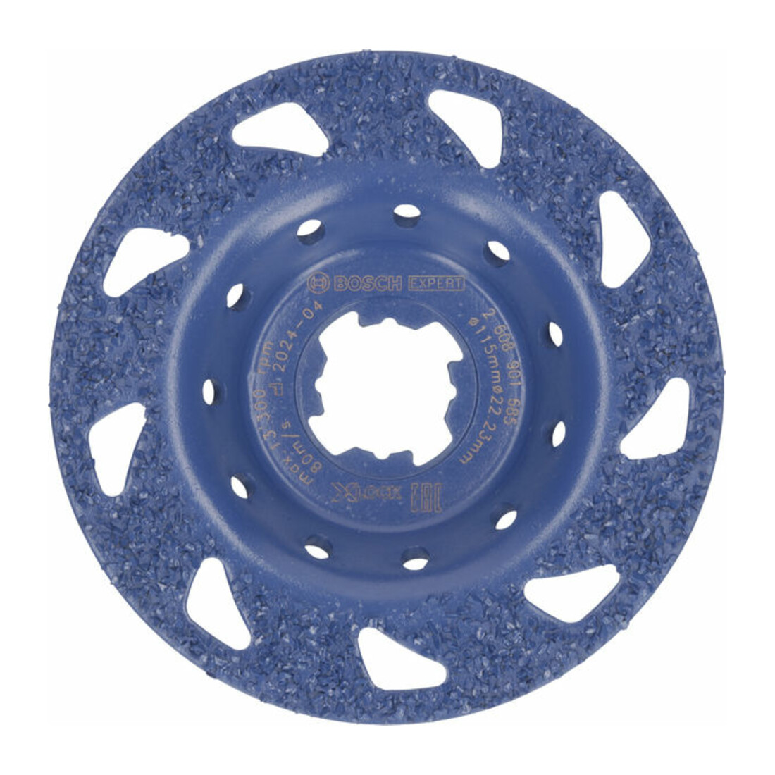 Bosch EXPERT Multi Material Carbide-Topfscheibe med., flach, X-LOCK, 115 mm, 22,23 mm