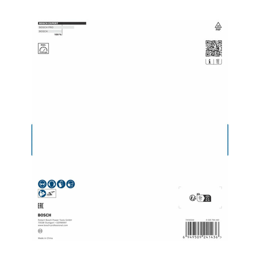 Bosch EXPERT Multi Material Carbide-Topfscheibe mittel, angeschrägt, 180 mm, 22,23 mm
