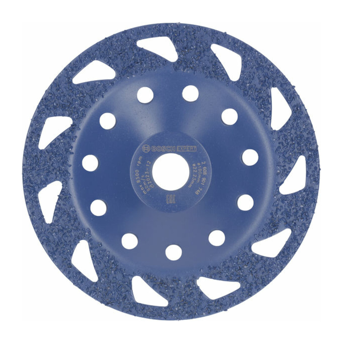Bosch EXPERT Multi Material Carbide-Topfscheibe mittel, flach, 180 mm, 22,23 mm