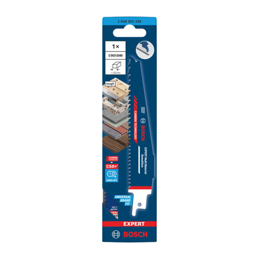 Bosch EXPERT Multi Material Demolition S969XHM Säbelsägeblatt