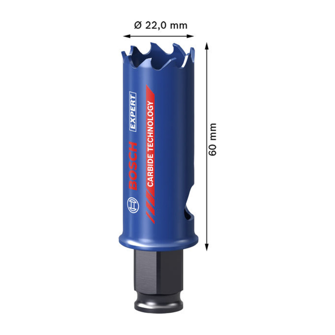 Bosch EXPERT Multi Material Power Change Plus-gatzaag, 22 x 60 mm