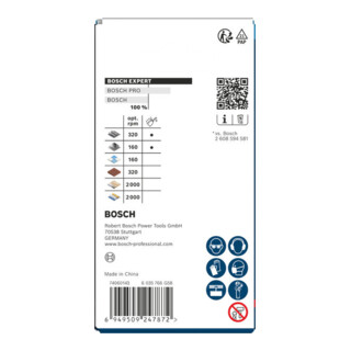 Bosch EXPERT Multi Material Power Change Plus-gatzaag, 57 x 60 mm