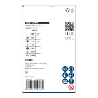 Bosch EXPERT Multi Material Power Change Plus-gatzaag, 65 x 60 mm