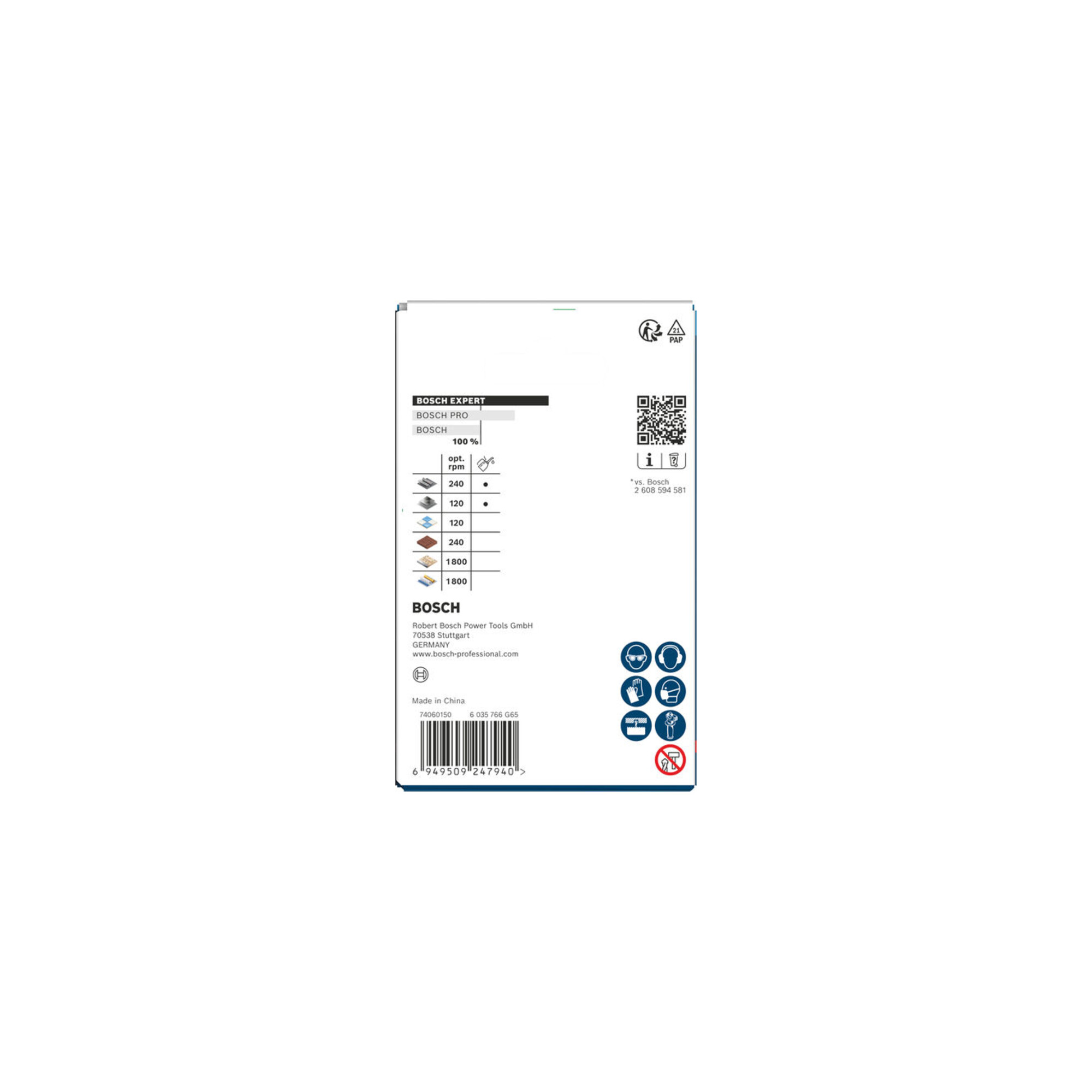 BOSCH EXPERT Multi Material Power Change Plus-Lochsäge, 73 x 60 mm