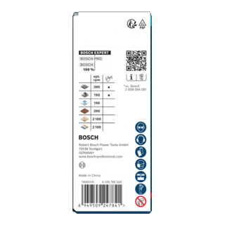 Bosch EXPERT Multi Material Power Change Plus-sega a tazza, 44 x 60 mm